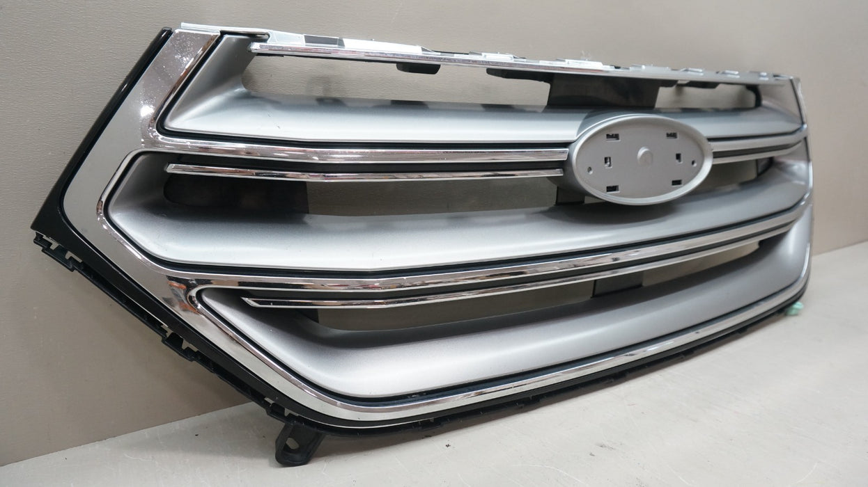 2015-2018 FORD EDGE CHROME FRONT UPPER BUMPER GRILLE GRILL OEM FT4B-8200-AKSM
