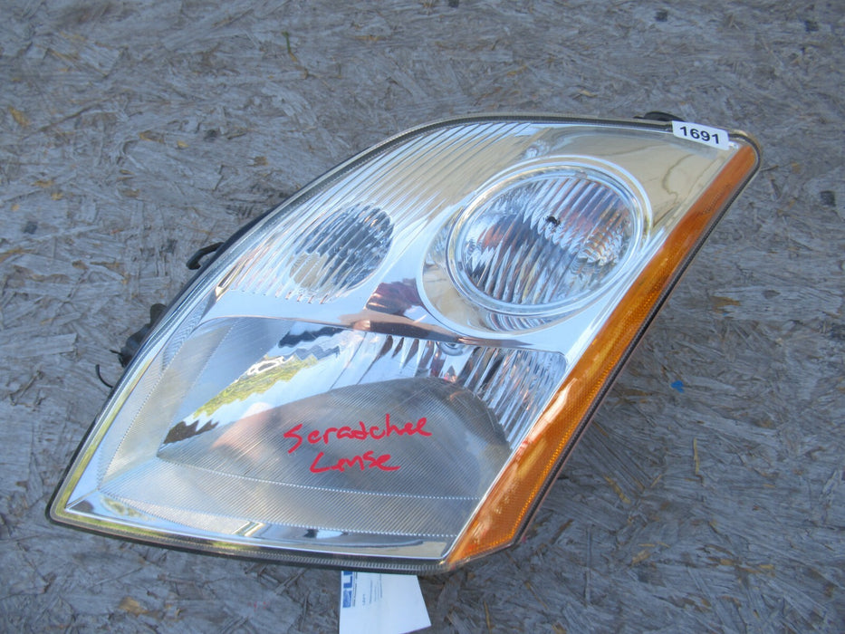 2007-2009 NISSAN SENTRA FRONT LEFT DRIVER SIDE HEADLIGHT LIGHT LAMP HALOGEN OEM