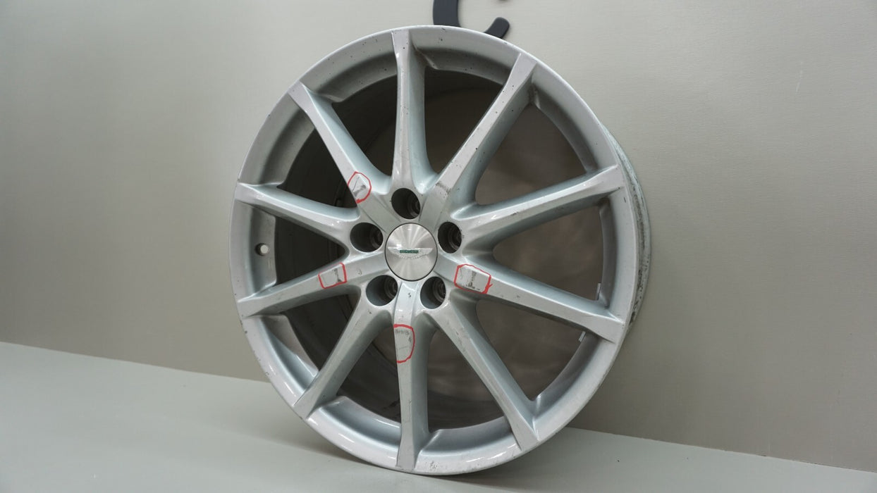 2004-2012 ASTON MARTIN DB9 FRONT WHEEL RIM 10 SPOKE 19" 19X8.5 OEM 9G43-1007-AC