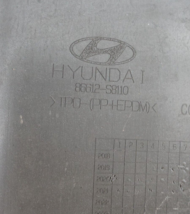 2020-2021 HYUNDAI PALISADE SE SEL REAR LOWER BUMPER COVER PANEL OEM 86612-S8110