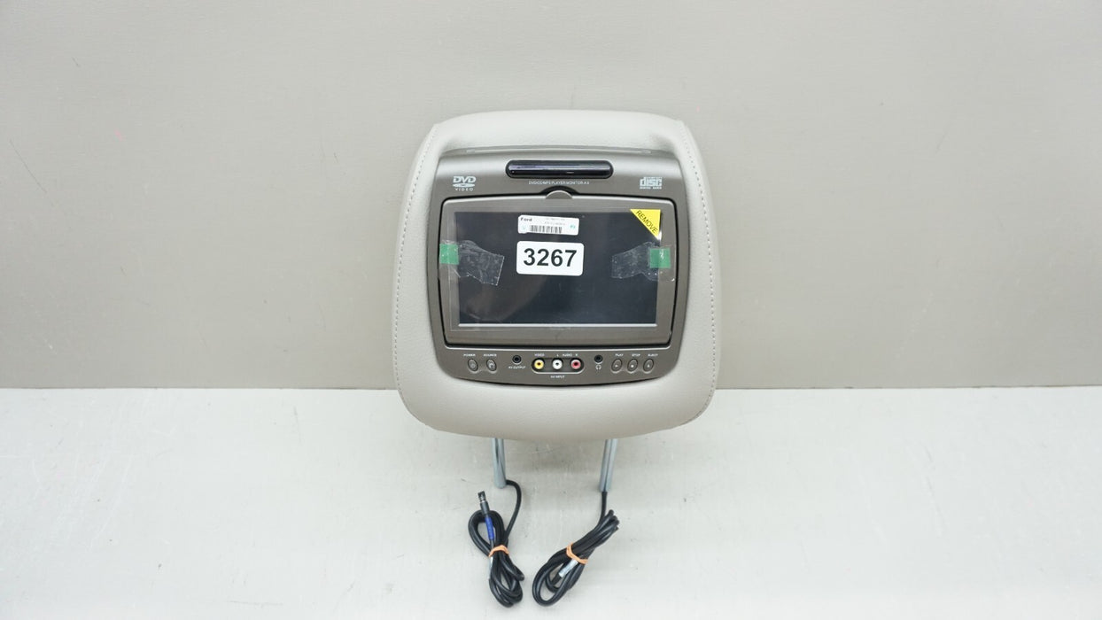 2013-2017 LINCOLN MKT FRONT LEATHER HEAD REST DVD INVISION