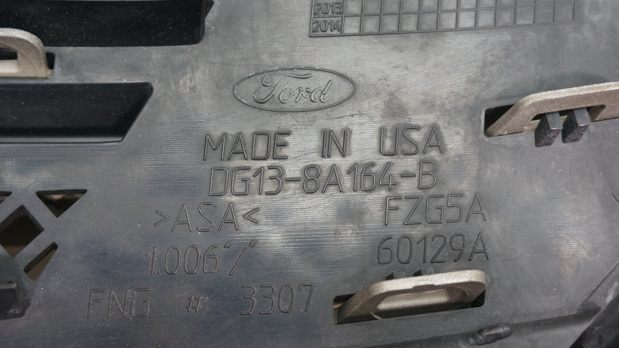 2013-2019 FORD TAURUS FRONT BUMPER UPPER GRILLE OEM DG13-8A164-B