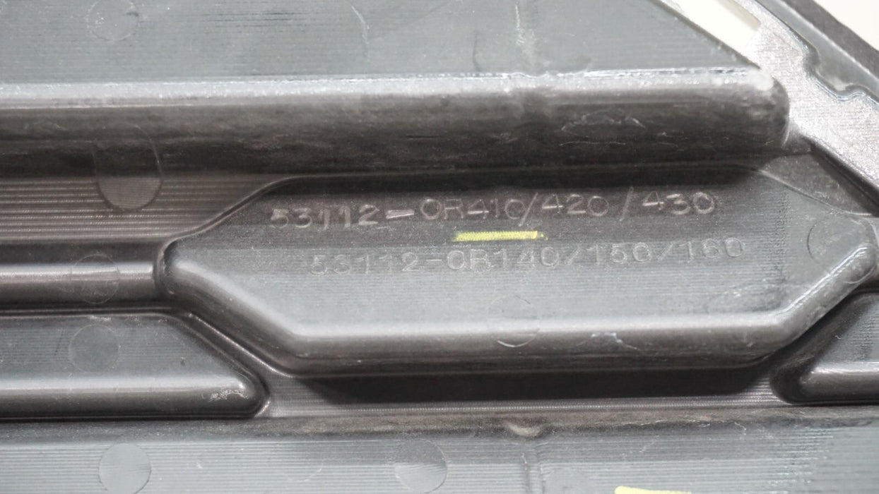 2019-2023 TOYOTA RAV4 FRONT UPPER RADIATORE GRILLE GRILL 53112-0R410 OEM
