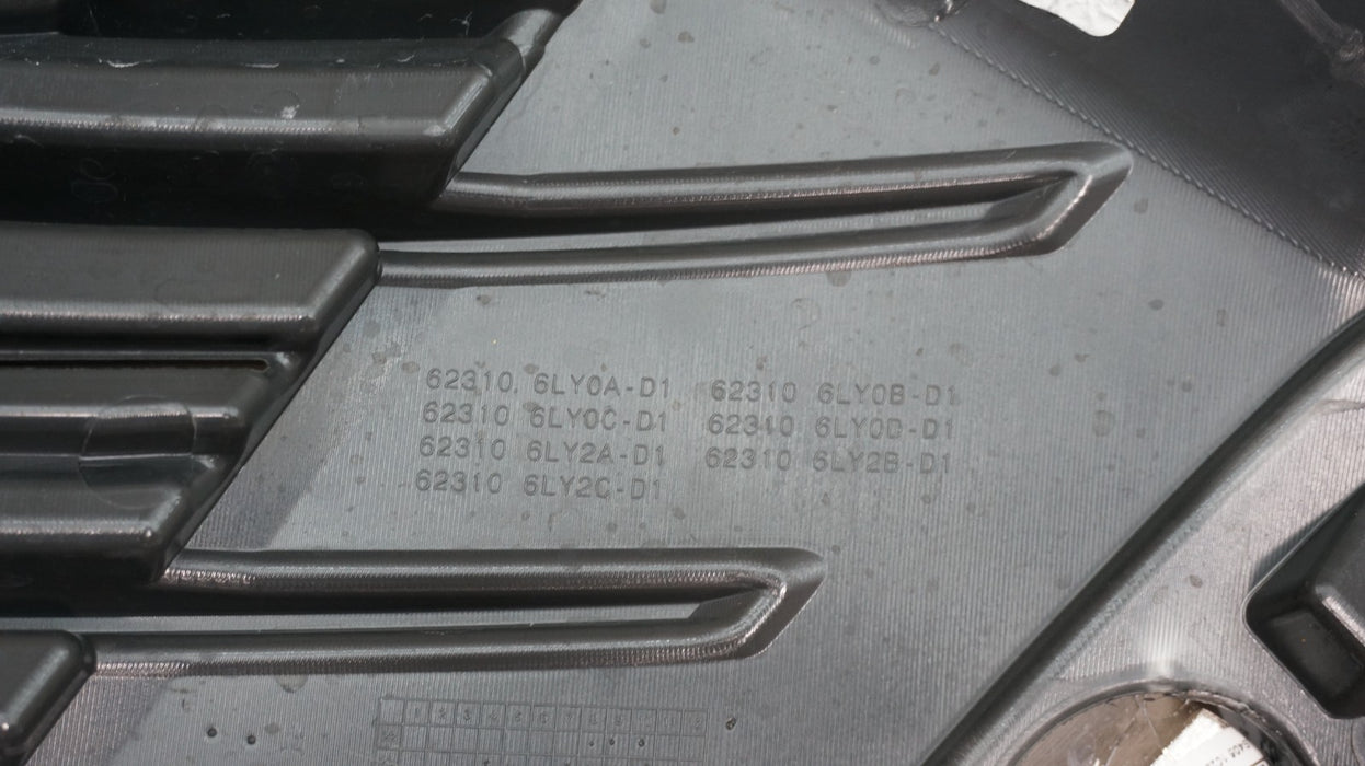 2024-2025 NISSAN SENTRA FRONT BUMPER RADIATOR GRILLE OEM 6220A6LY0A