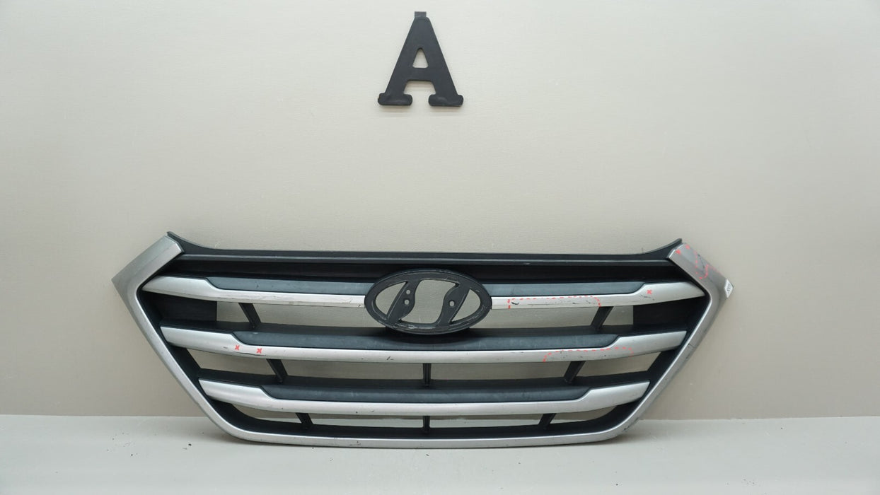 2016-2018 HYUNDAI TUCSON FRONT BUMPER UPPER GRILL GRILLE AFTERPART