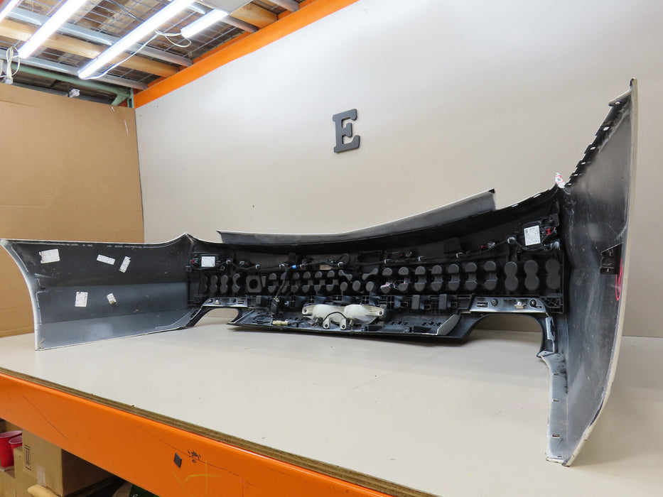 2016-2018 CADILLAC CT6 REAR BUMPER COVER W/ MODULES W/HARNESS OEM