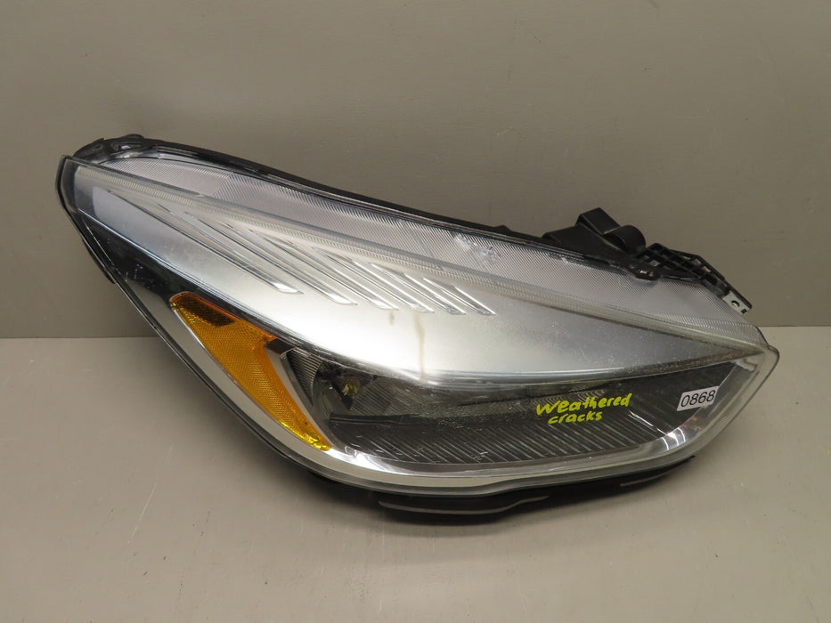 2017 2018 2019 FORD ESCAPE RIGHT HALOGEN HEADLIGHT LAMP OEM