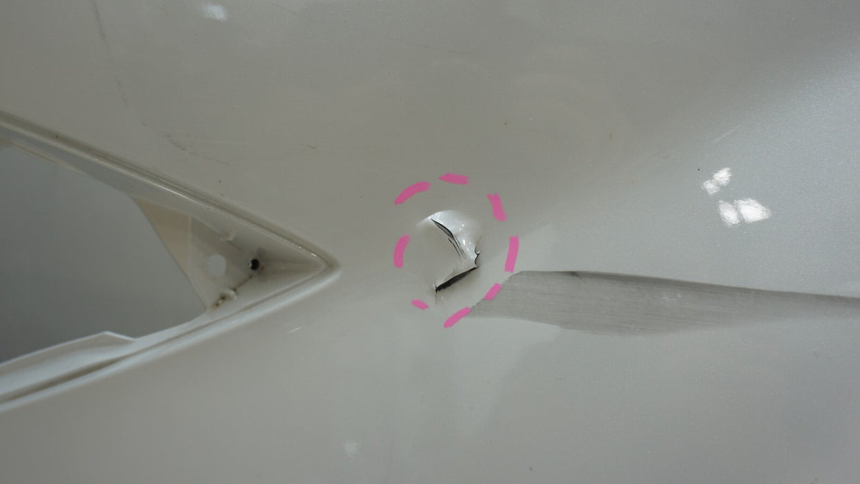 2016-2018 LEXUS RX350 RX450H FRONT BUMPER COVER W/ SENSOR HOLE OEM 52119-0E270