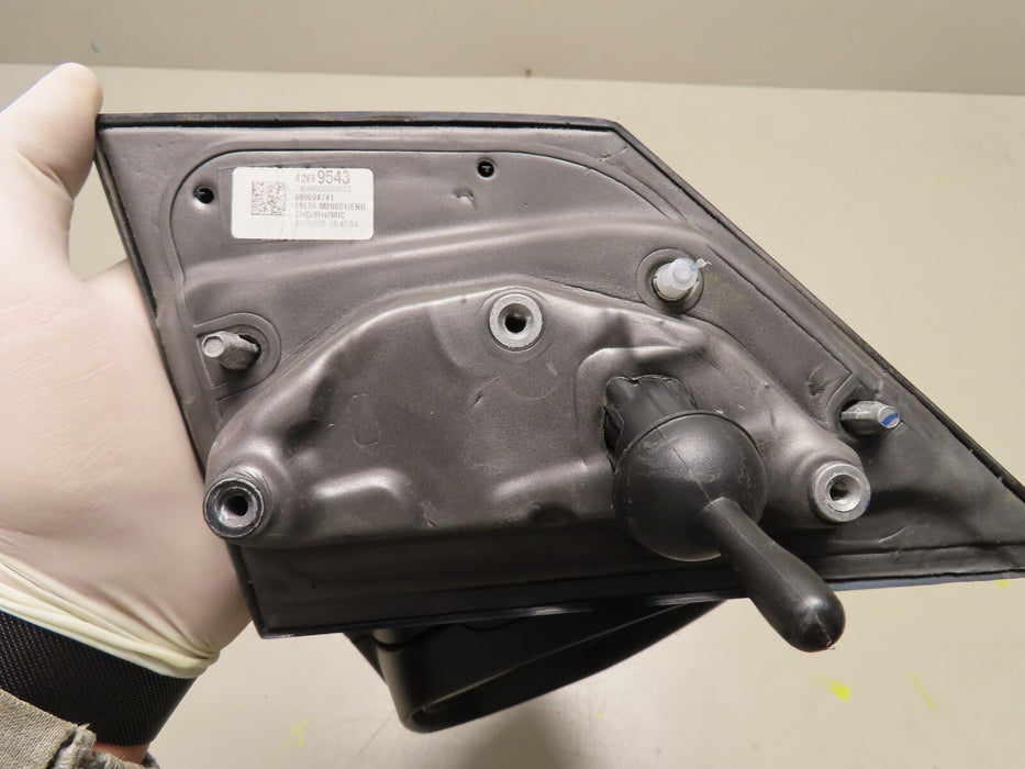2017-2022 Chevrolet Spark LS RIGHT Passenger Side View manual Mirror OEM