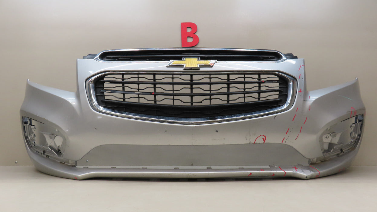 2015 2016 CHEVROLET CRUZE FRONT BUMPER COVER W/GRILLE OEM