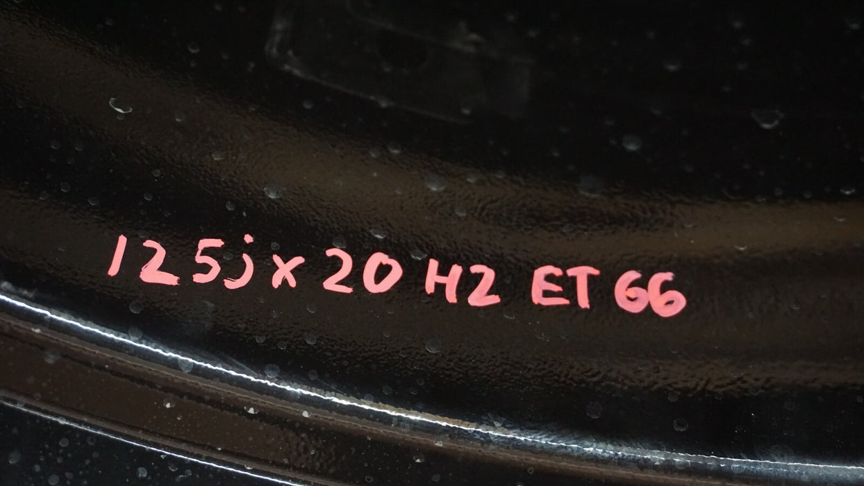 2009-2012 ASTON MARTIN ONE-77 Q SERIES REAR 10 SPOKE WHEEL RIM 20X12.5 20" OEM