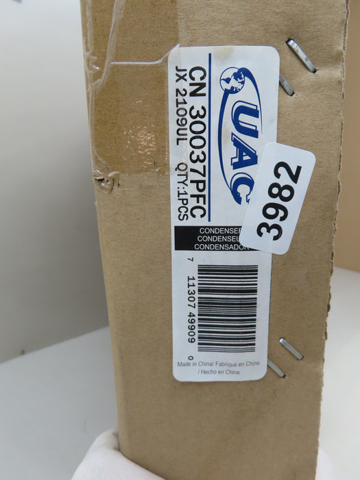 2016-2022 VOLKSWAGEN PASSAT A/C CONDENSER 3.6L-1.8L UAC CN30037PFC