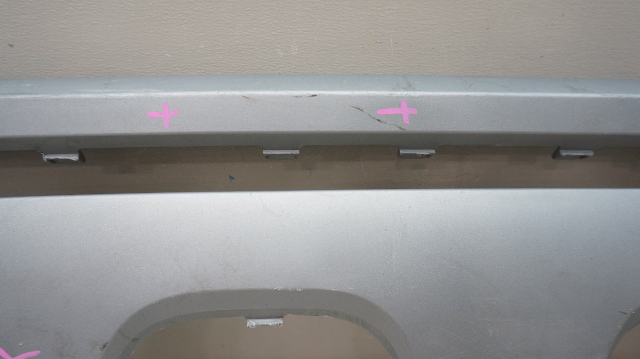 2022-2024 VOLKSWAGEN TAOS LOWER REAR BUMPER VALANCE SILVER OEM 2GJ-807-568