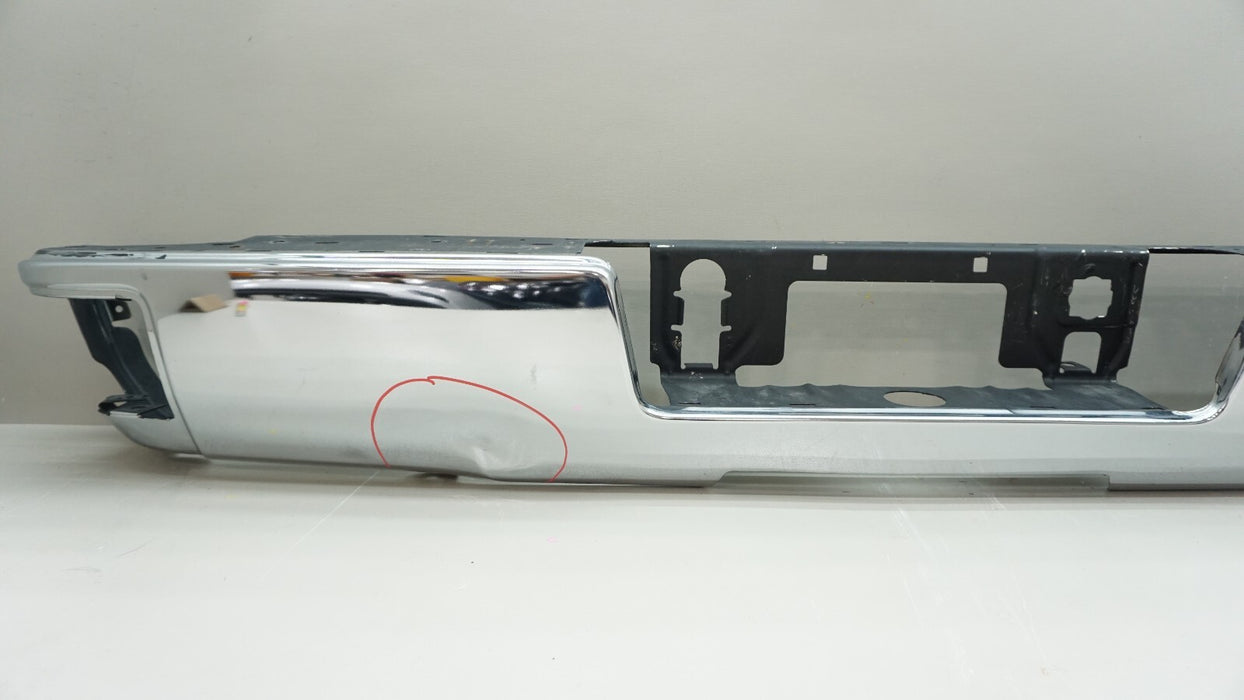2014-2018 CHEVROLET SILVERADO SIERRA 1500 REAR METAL BUMPER COVER OEM