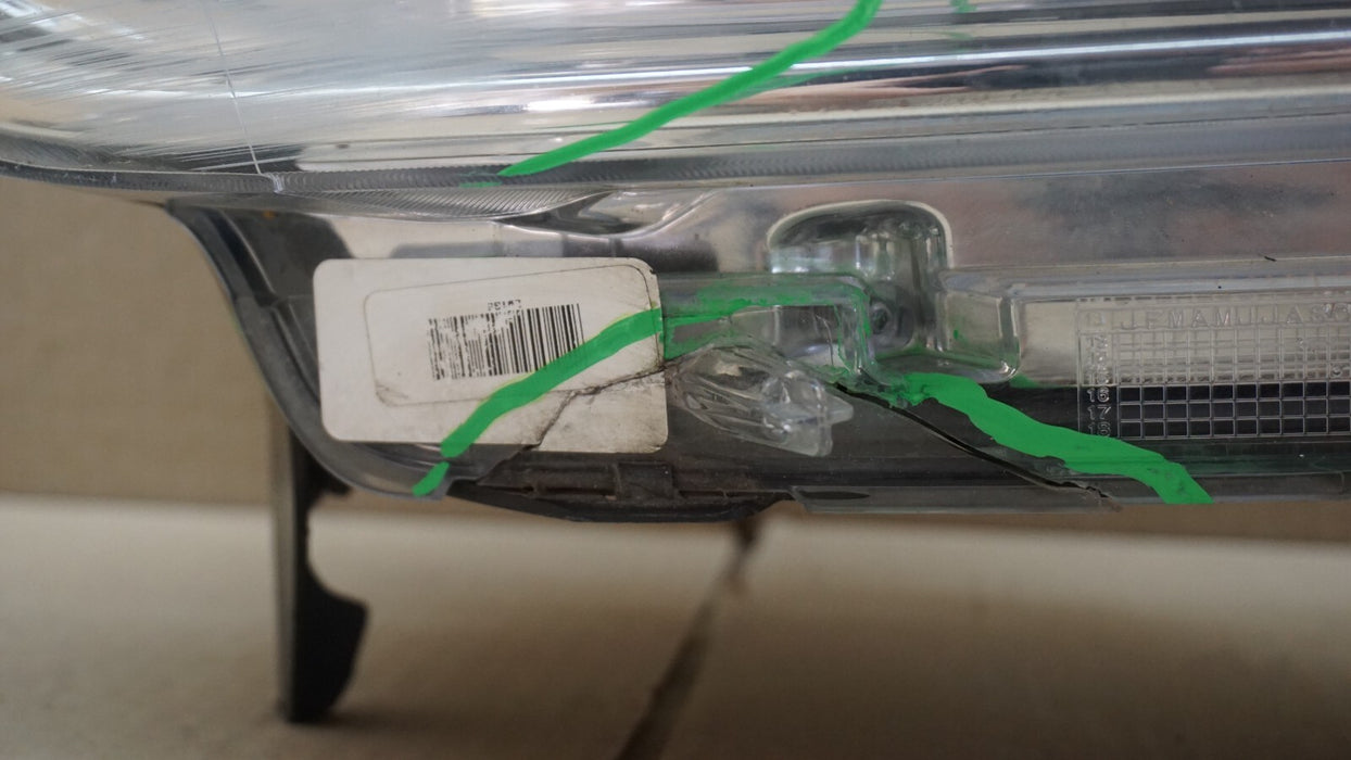 2014-2020 DODGE DURANGO FRONT RIGHT PASSENGER SIDE HEADLIGHT CHROME HALOGEN OEM