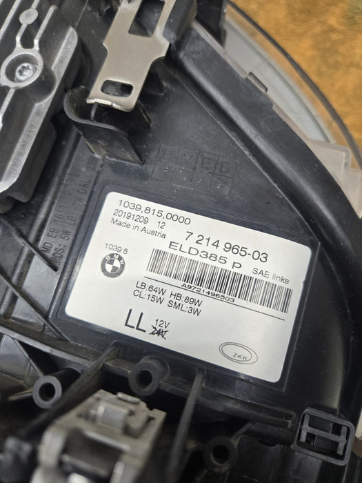 2017-2020 BMW 5-SERIES M5 G30 LEFT DRIVER  ADAPTIVE LED HEADLIGHT OEM
