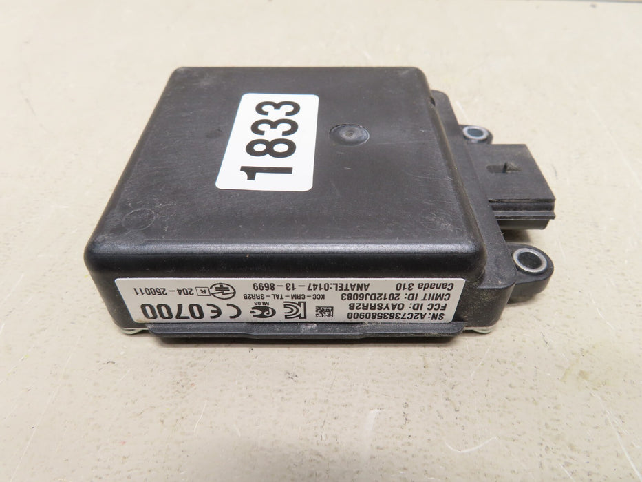 2014-2015 DURANGO GRAND CHEROKEE REAR BLIND SPOT DETECTION MODULE OEM 68137930AG