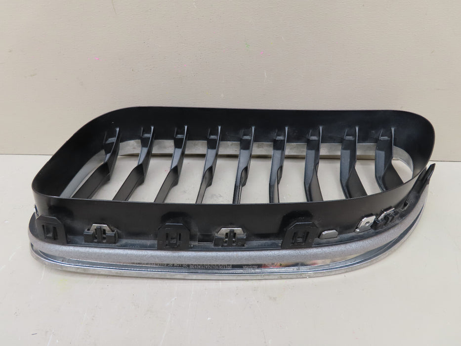 2015-2018 BMW 6 SERIES F06 F12 F13 LCI FRONT RIGHT KIDNEY GRILLE OEM 51137370392