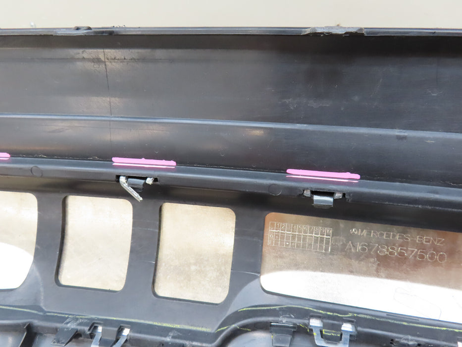 20192021 MERCEDES GLE350 X167 REAR LOWER BUMPER COVER VALANCE DIFFUSER OEM