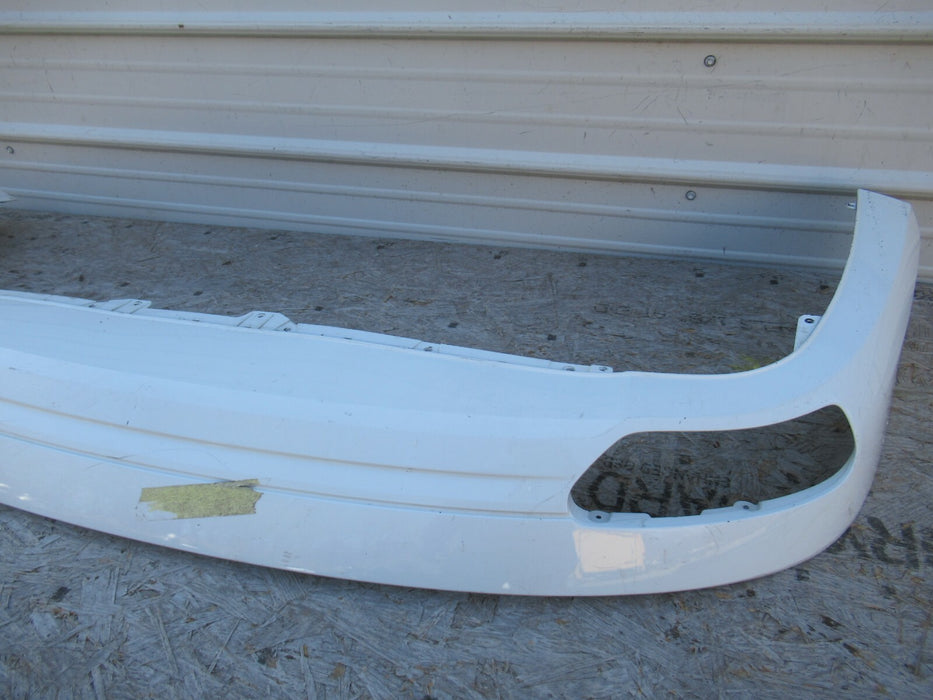 2015 - 2018 AUDI A8 REAR LOWER BUMPER COVER PANEL PLASTIC WHITE FACTORY 15 OEM