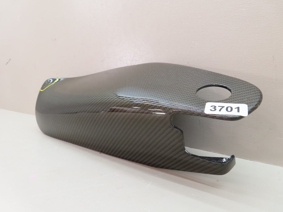 2012-2014 MCLAREN MP4-12C LEFT RECARO SEAT CARBON FIBER COVER TRIM OEM 73044722F
