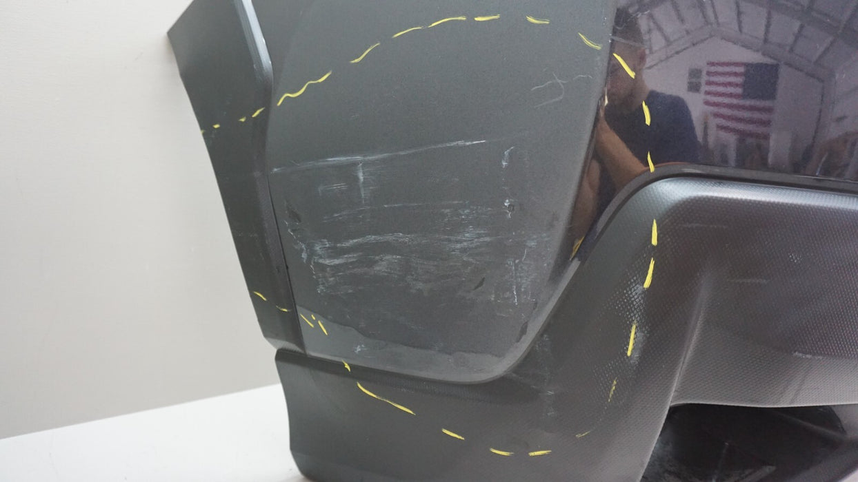 2018-2019 SUBARU CROSSTREK REAR BUMPER COVER PANEL PLASTIC 57704FL250 OEM 18 19