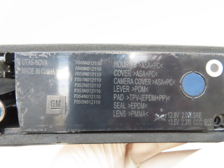 2021 2022 CHEVROLET BLAZER REAR TAILGATE HANDLE AND LICENSE PLATE LIGHT OEM