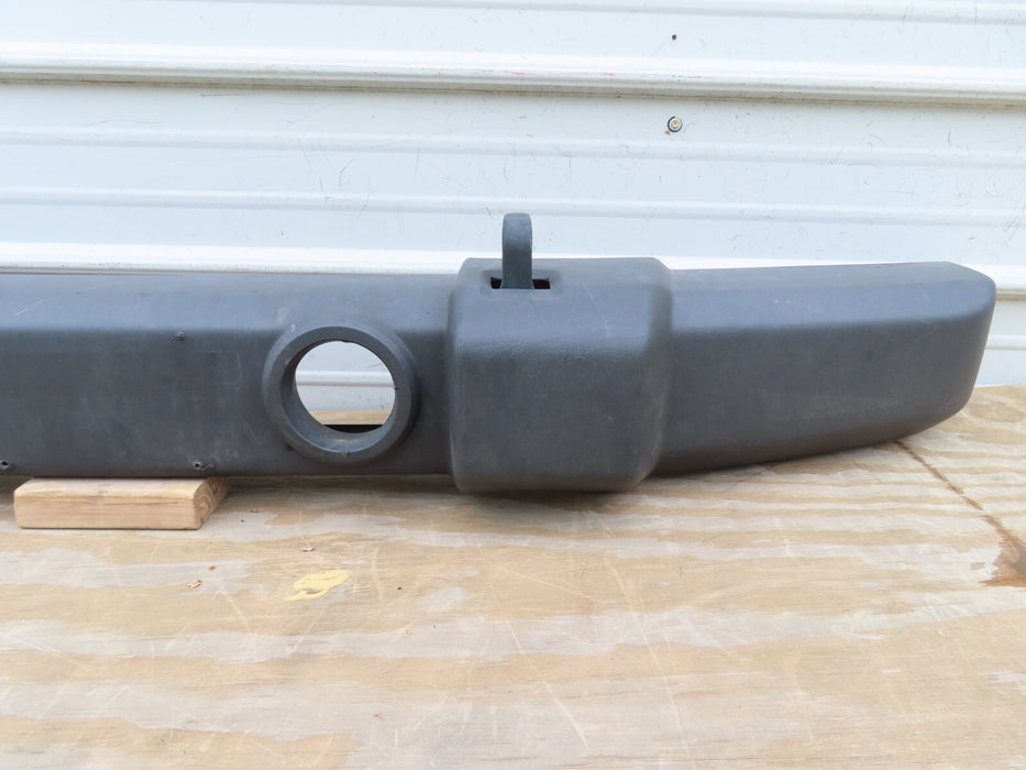 2007-2009 JEEP WRANGLER RUBICON SAHARA FRONT BUMPER W/ TOW TOWING HOOK OEM