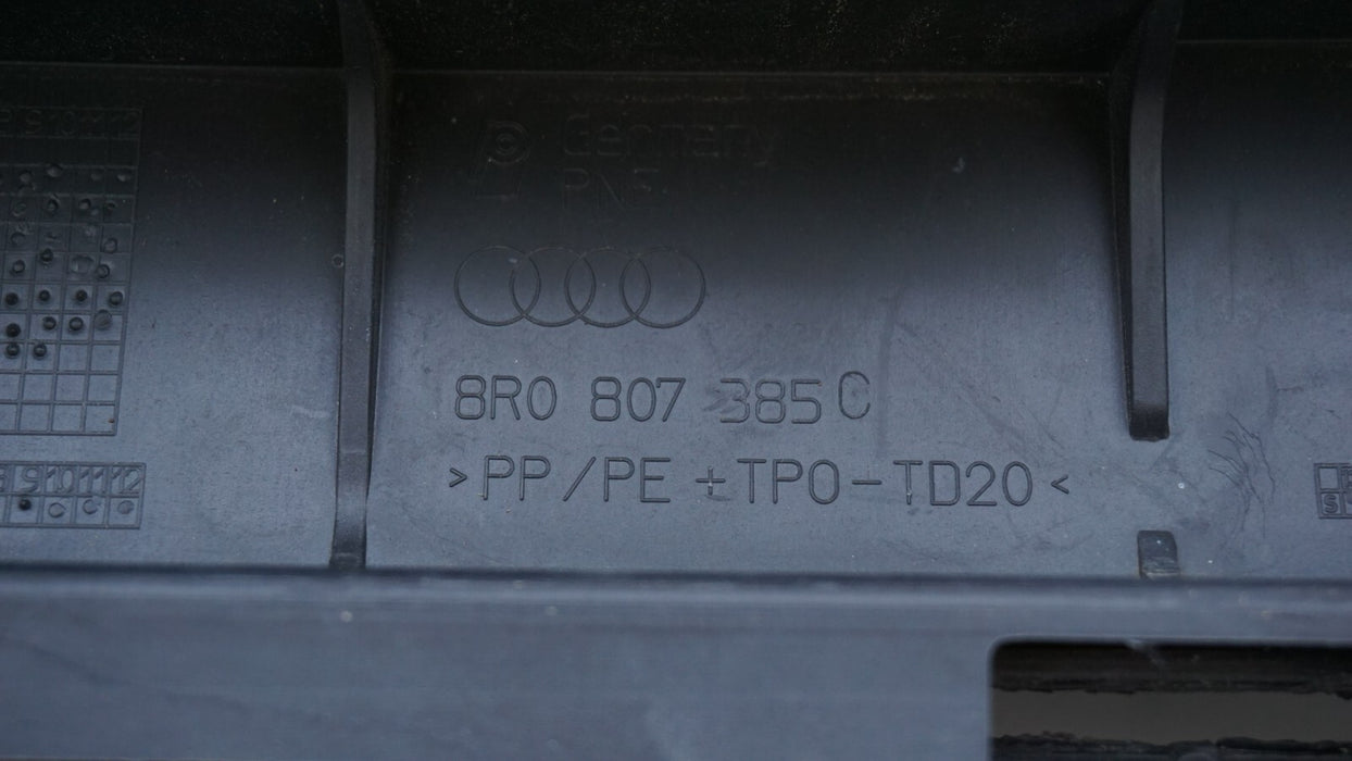 2008-2010 AUDI Q5 REAR BUMPER COVER OEM 8R0807385C 08 09 10