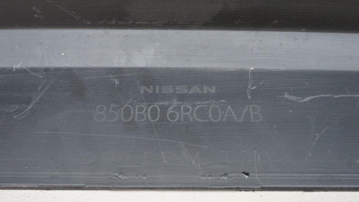 2021-2022 NISSAN ROGUE SPORT REAR BUMPER COVER PANEL OEM 850B06RR0B