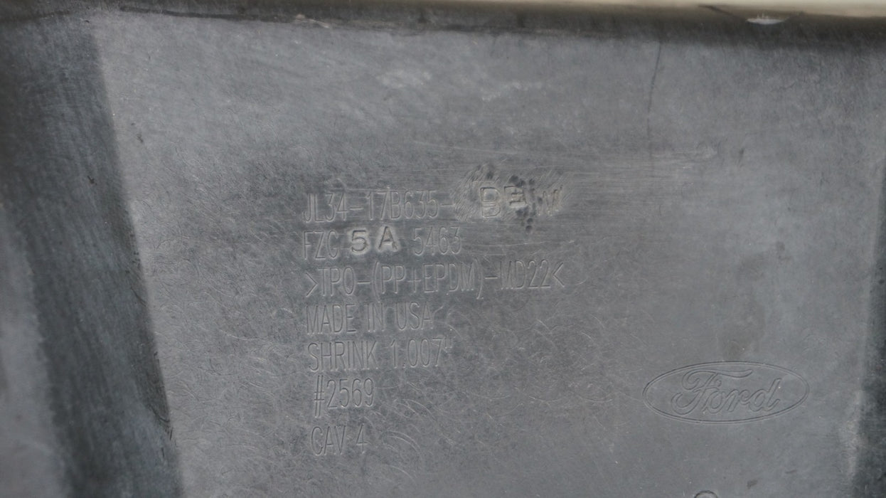 2018-2020 FORD F-150 FRONT LOWER BUMPER VALANCE PANEL DIFFUSER OEM JL34-17B635