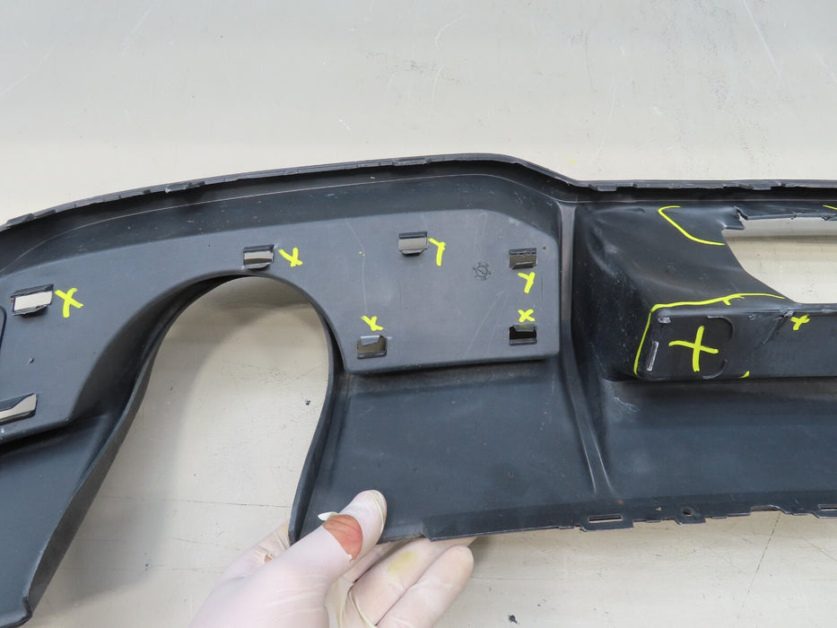 2017-2020 AUDI A3 S-LINE REAR LOWER BUMPER SPOILER VALANCE PANEL OEM 8V5807521AC