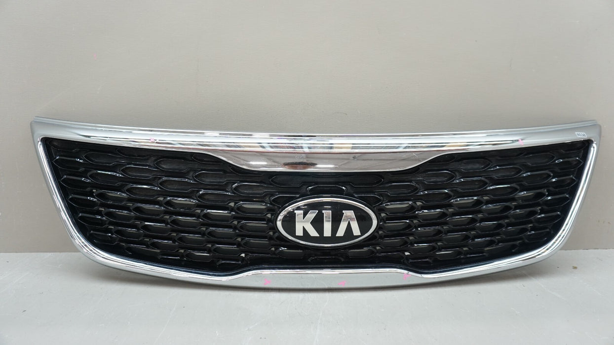 2014-2015 KIA SORENTO FRONT UPPER BUMPER GRILLE OEM 86350-1U500
