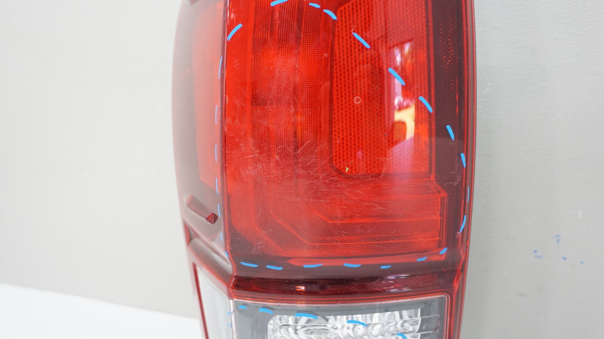 2016-2021 TOYOTA TACOMA REAR LH LEFT DRIVER SIDE TAIL LIGHT OEM