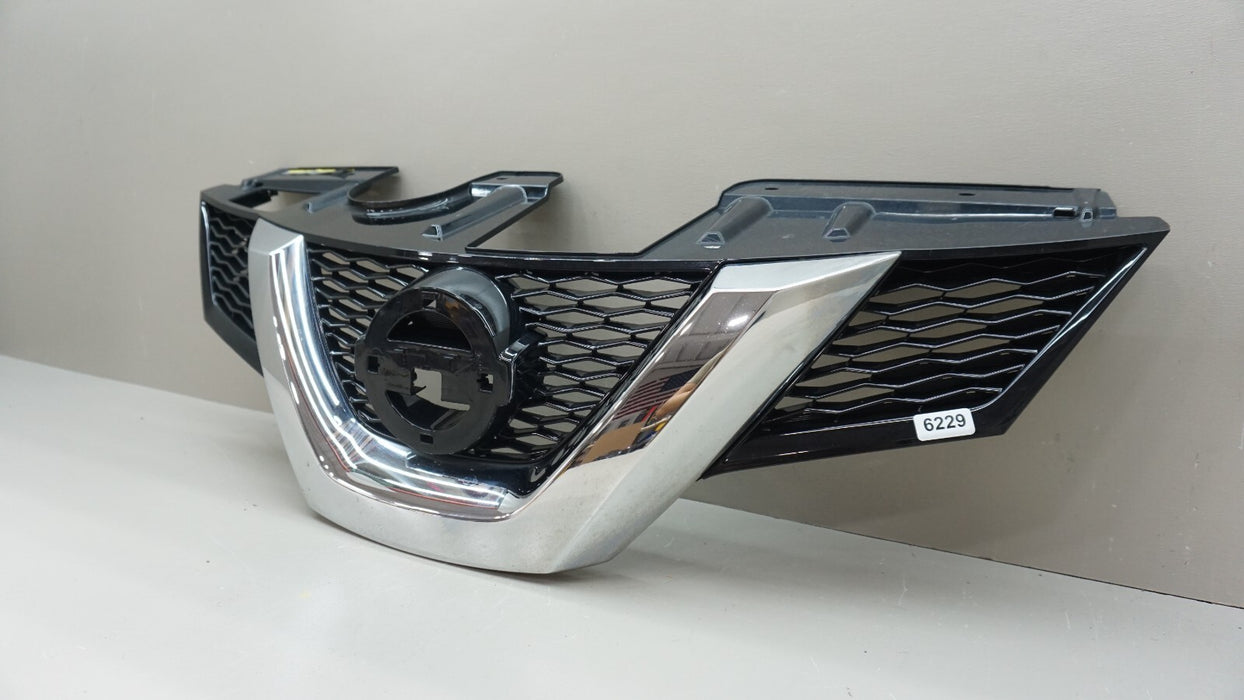 2014-2016 NISSAN ROGUE FRONT UPPER MAIN GRILLE 623109TA0A OEM 14 15 16