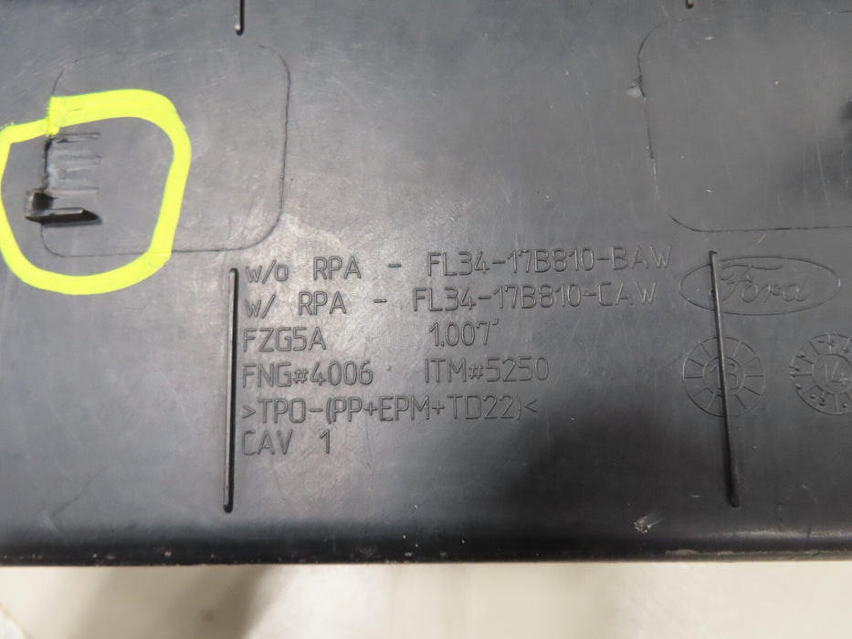 2017-2019 FORD F150 SVT RAPTOR REAR BUMPER MOULDING STEP PAD OEM FL34-17B810-BAW