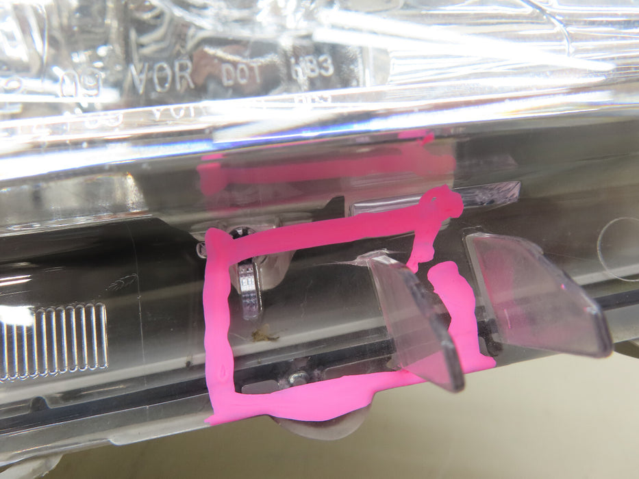 2012-2014 TOYOTA CAMRY FRONT RIGHT PASSENGER HEADLIGHT HALOGEN OEM