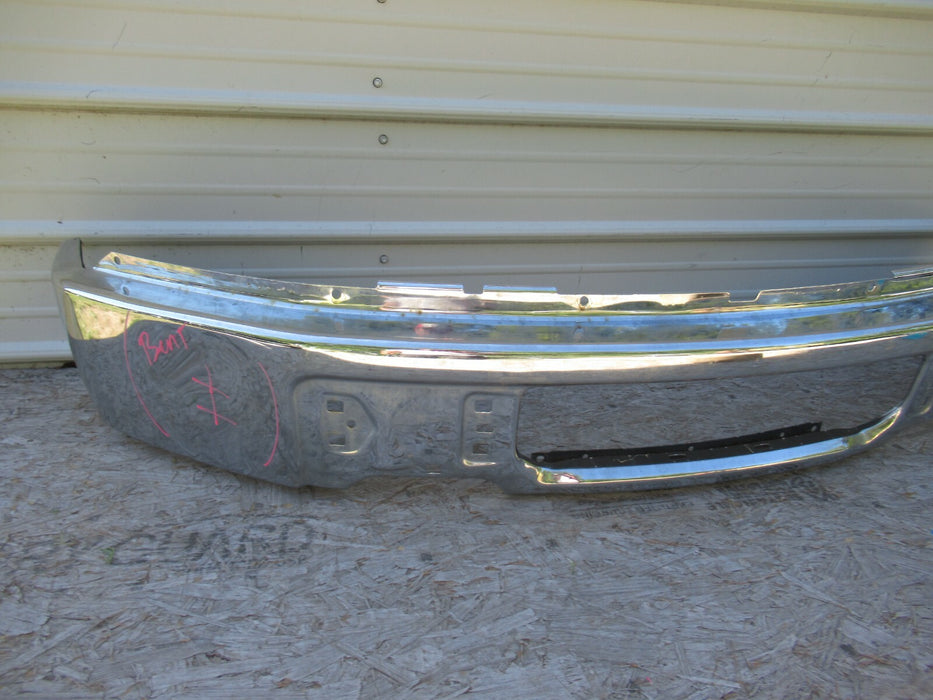 2012-2014 FORD F-150 FRONT BUMPER COVER PANEL CHROME 12 13 14 FACTORY OEM