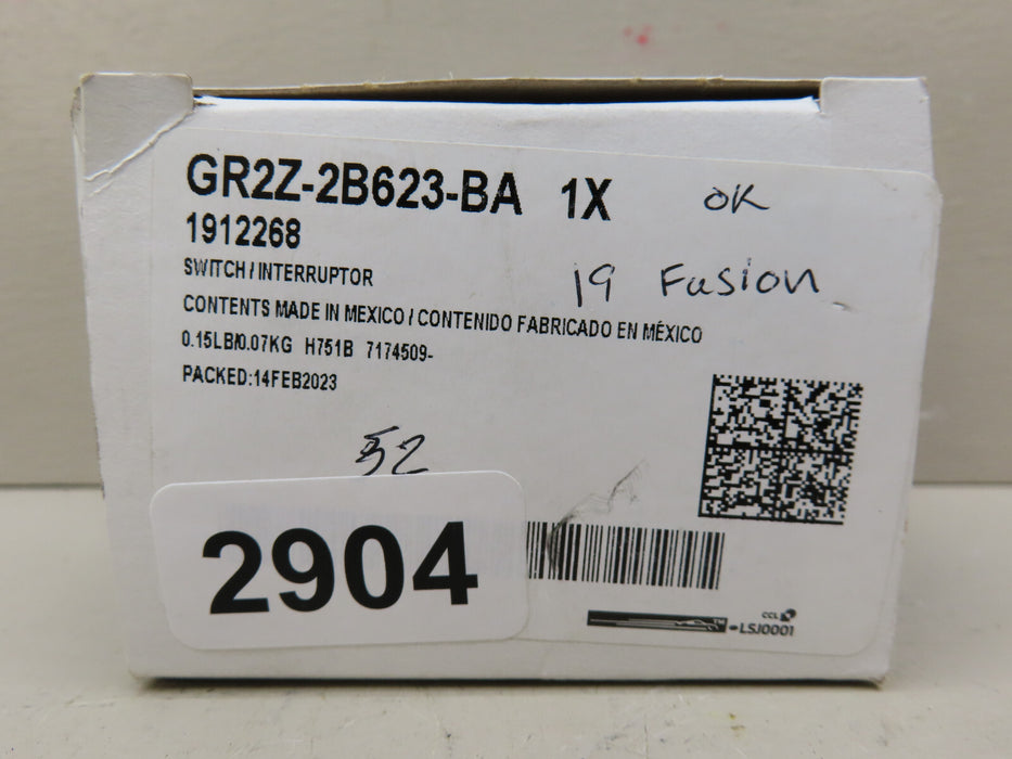 2017 - 2020 FORD FUSION CONSOLE EMERGENCY BRAKE PARK SWITCH OEM GR2Z-2B623-BA