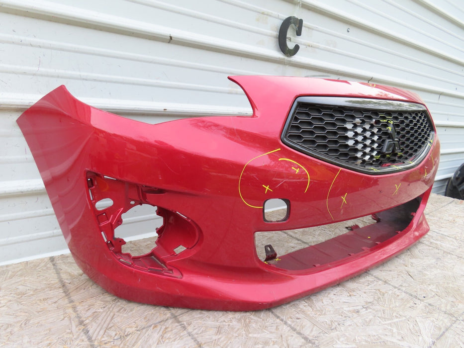 2017-2019 MITSUBISHI MIRAGE FRONT BUMPER COVER W/ GRILLE GRILL OEM 6400H290ZZ