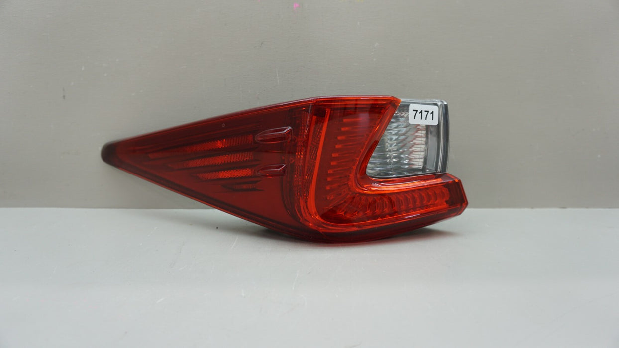 2015-2019 LEXUS RC350 REAR LEFT DRIVERS SIDE TAIL LIGHT OEM 15 16 17 18 19