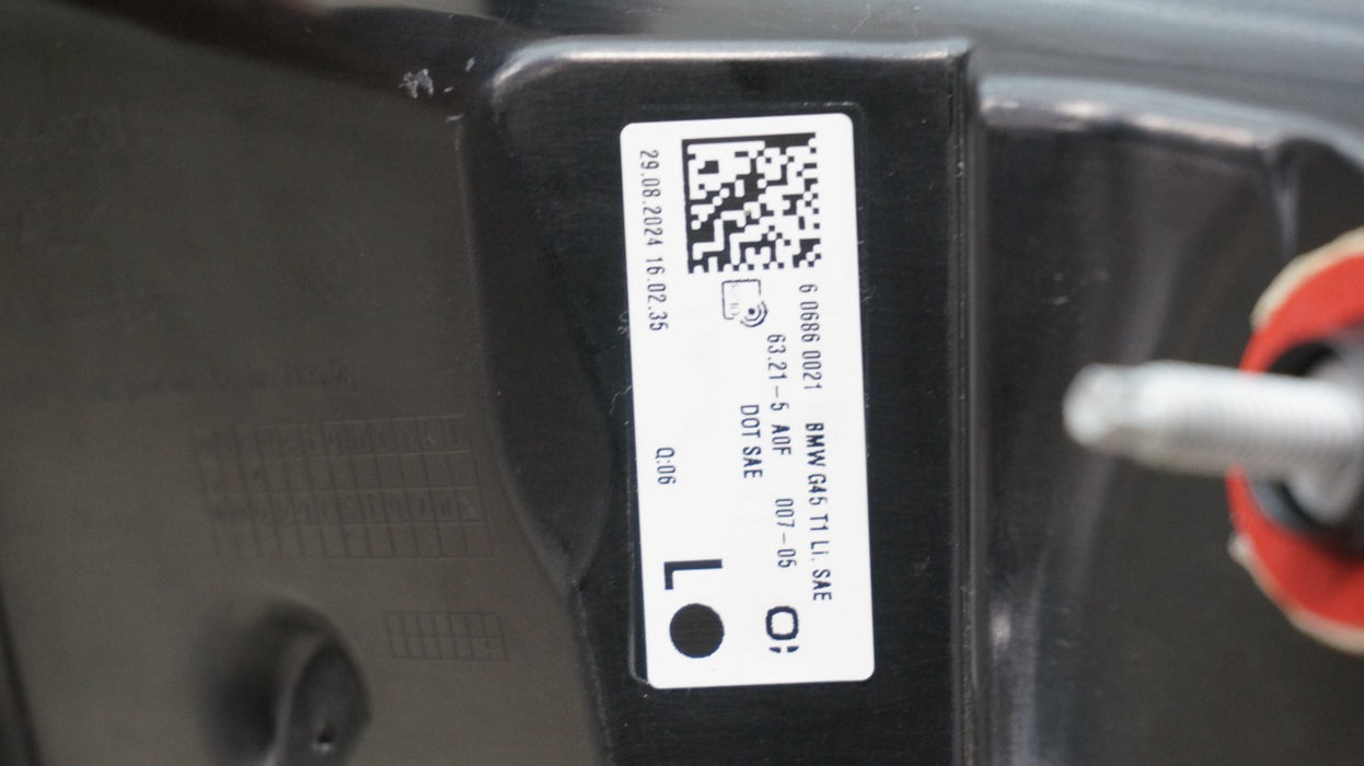 2025-2026 BMW X3 REAR RIGHT PASSENGER SIDE TAIL LIGHT OEM 63215A0F007