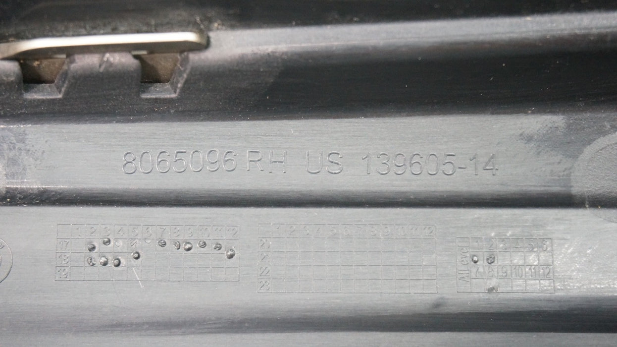 2018-2020 BMW X3 X4 G01 G02 FRONT RIGHT LOWER BUMPER GRILLE TRIM OEM 8065096