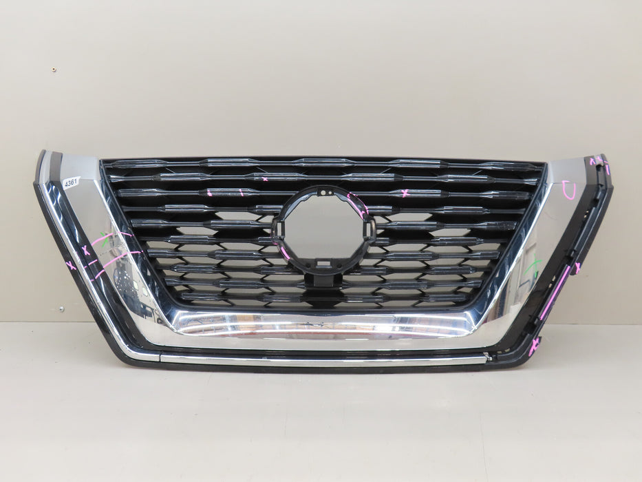2021-2023 NISSAN ROGUE FRONT UPPER RADIATOR GRILLE  OEM 62310 6RA0A