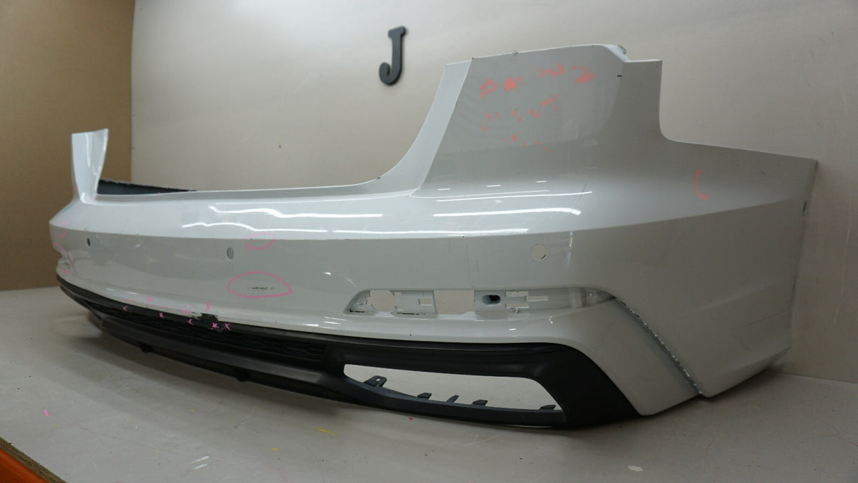 2019-2020 AUDI A6 QUATTRO S-LINE REAR BUMPER COVER OEM 4K0807521B 19 20