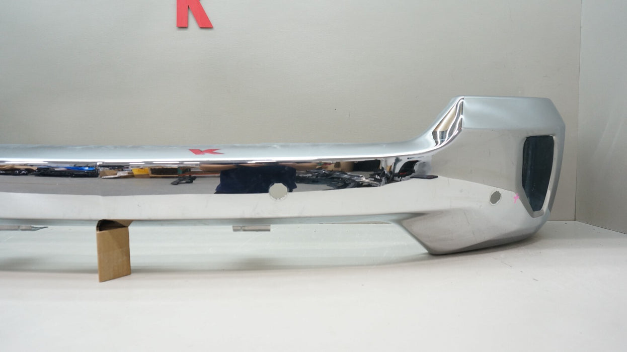 2016-2019 CHEVROLET SILVERADO 1500 FRONT METAL BUMPER COVER CHROME OEM 23243124