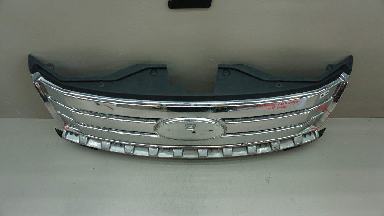 2007-2010 FORD EDGE FRONT BUMPER UPPER GRILL GRILLE OEM 7T43-8A164-AEW