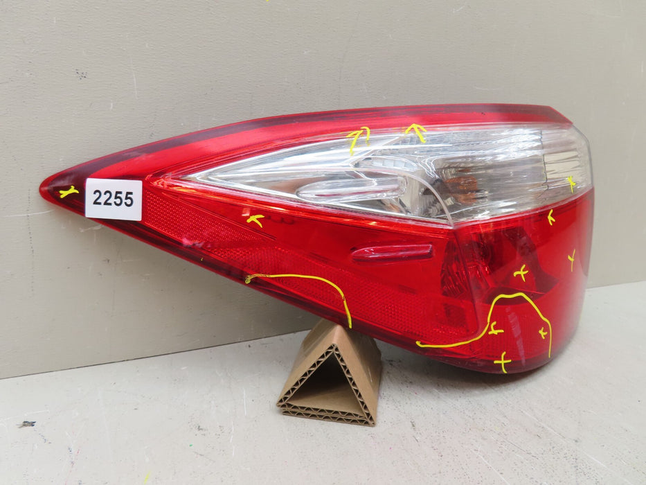 2014-2016 TOYOTA COROLLA REAR LEFT DRIVER SIDE OUTER TAIL LIGHT BRAKE LAMP OEM
