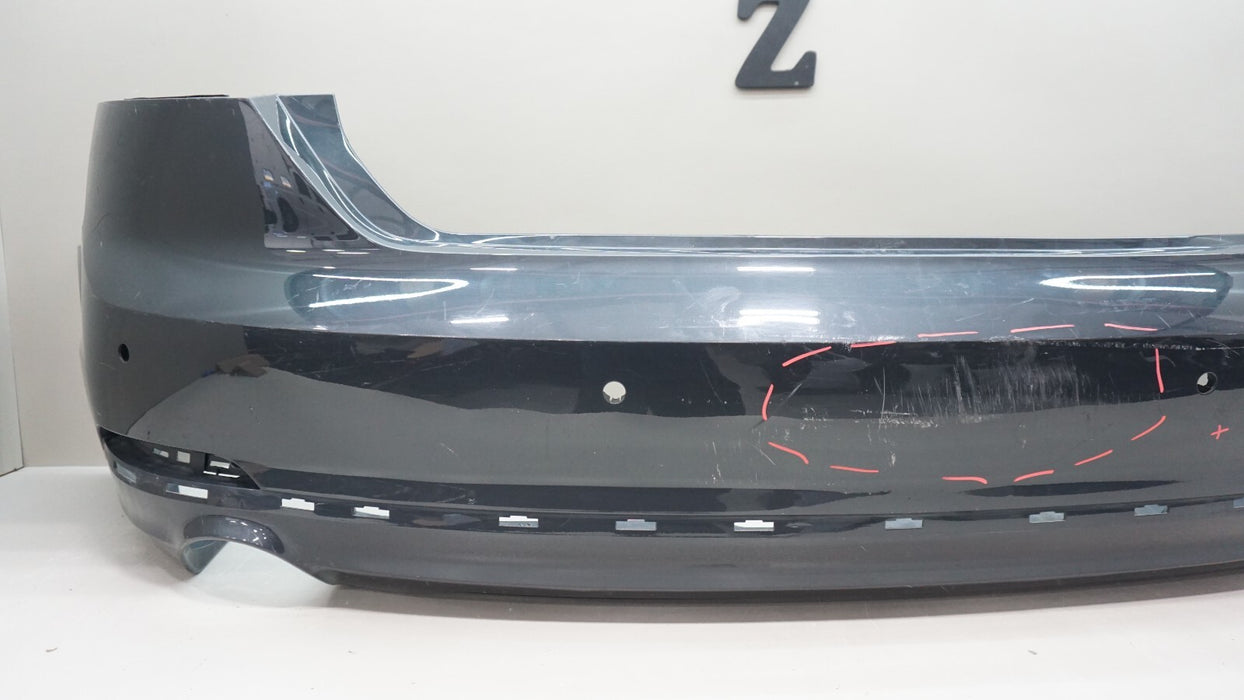 2017-2019 AUDI A5 B9 SPORTBACK COUPE REAR BUMPER COVER PANEL OEM 8W6807521A