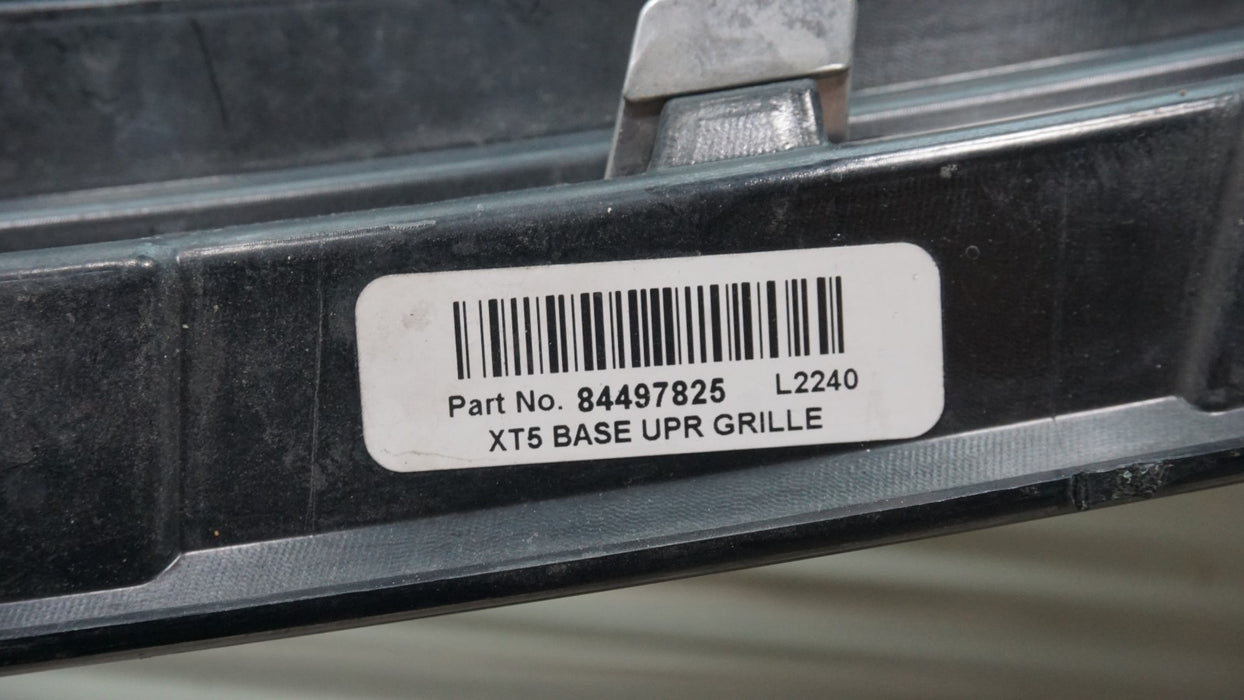 2017-2019 CADILLAC XT5 FRONT UPPER GRILLE OEM 84497825